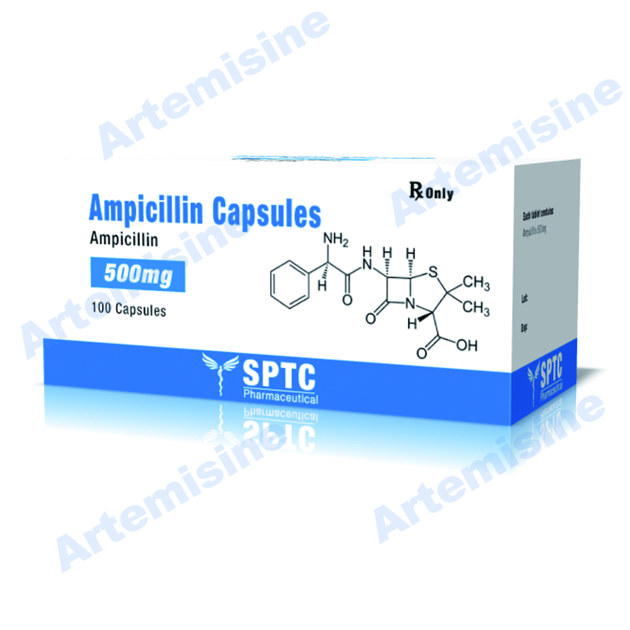 Ampicillin capsules 500mg Sinophare Biotechnology Co., Ltd