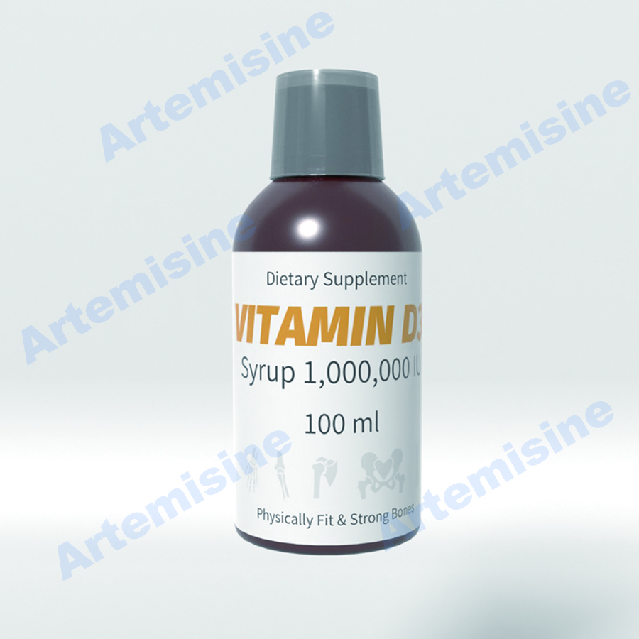 Vitamin D3 100000 IU Oral Syrup Sinophare Biotechnology Co., Ltd